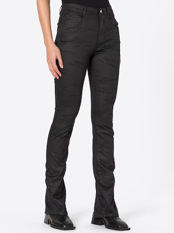 Miss Sixty Slim fit Jeans in Black: front