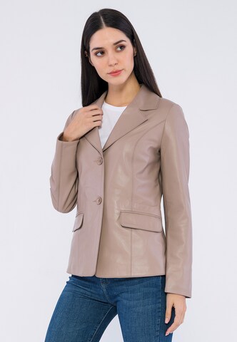 Giorgio di Mare Between-Season Jacket in Brown