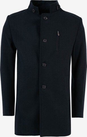 Buratti Winter Coat in Blue: front