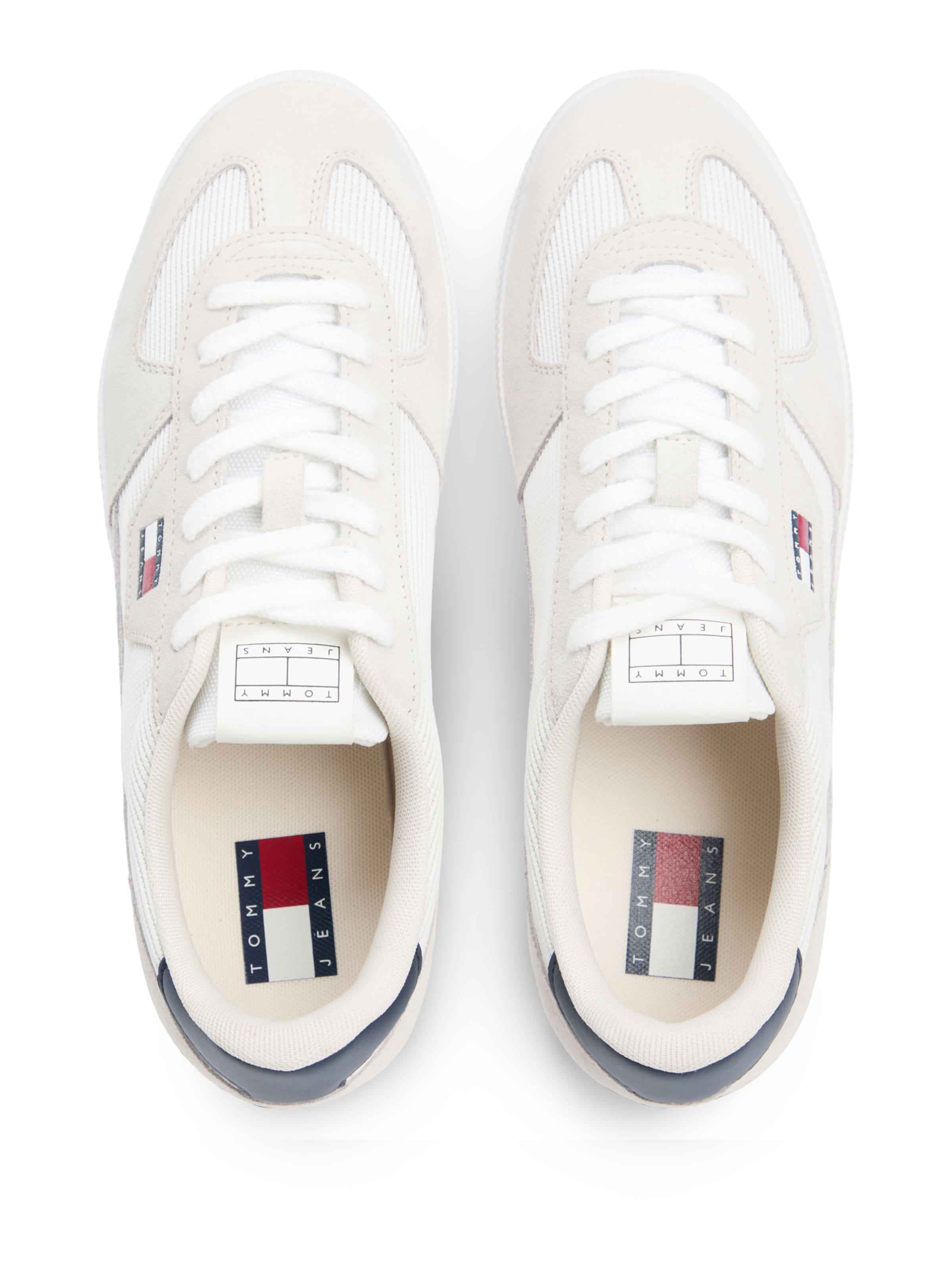 pelēks Tommy Jeans Zemie brīvā laika apavi 'THE GREENWICH EDGE'