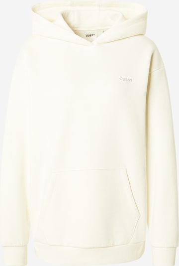 GUESS Sportska sweater majica 'NAT' u bijela, Pregled proizvoda