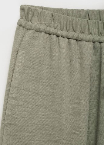 MANGO Regular Hose 'Salvia' in Grün