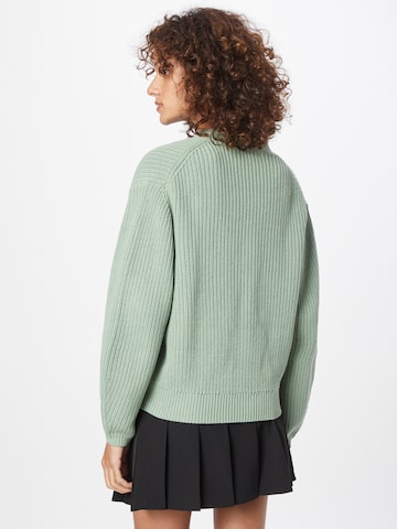 ABOUT YOU Knit Cardigan 'Sana' in Green