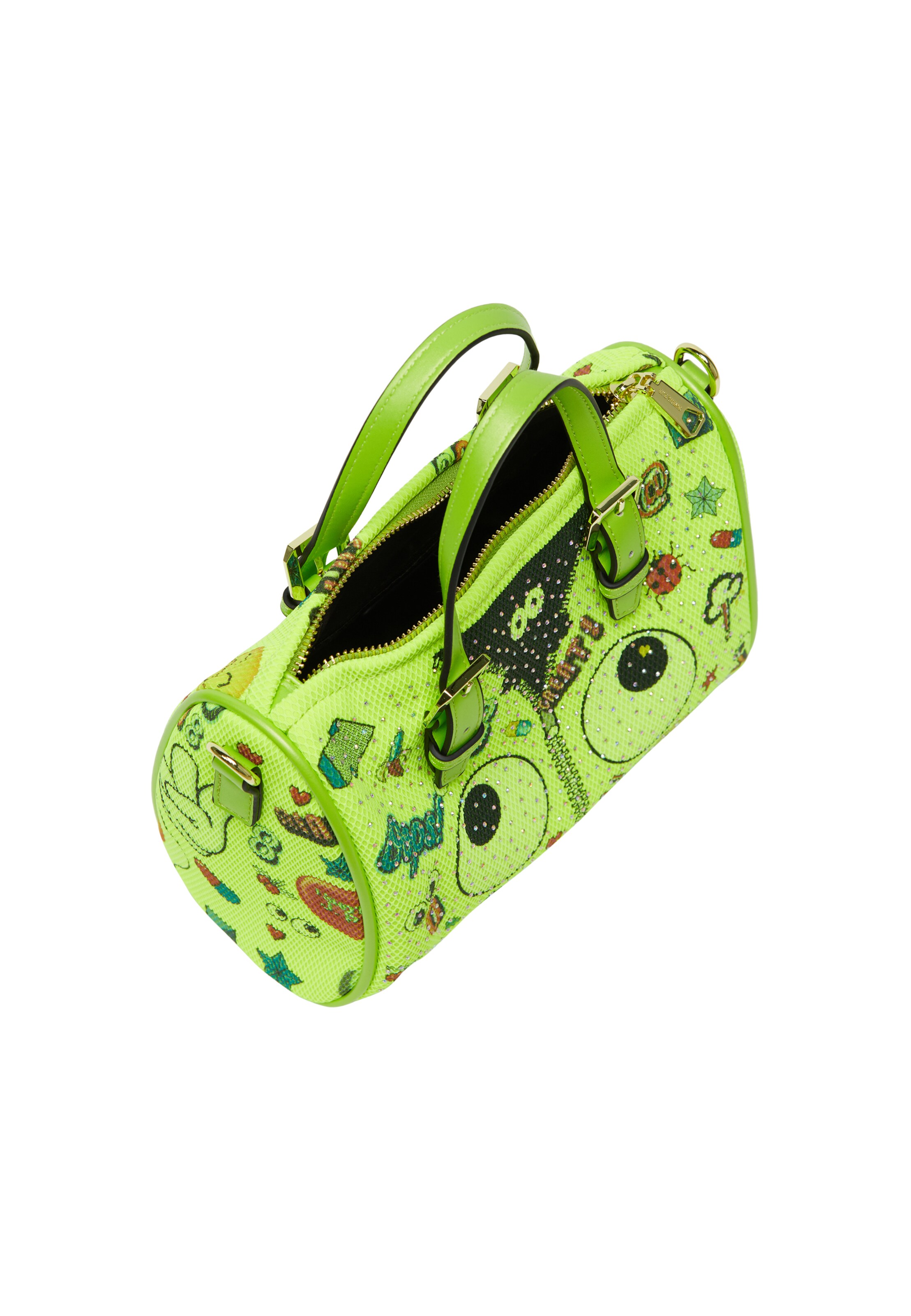 MYMO Ročna torbica 'Pop Eyetheme' | zelena barva