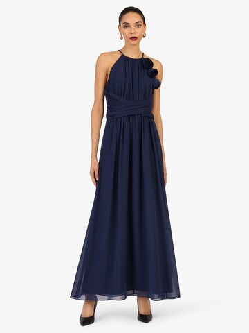 Kraimod Abendkleid in Blau: Vorderseite