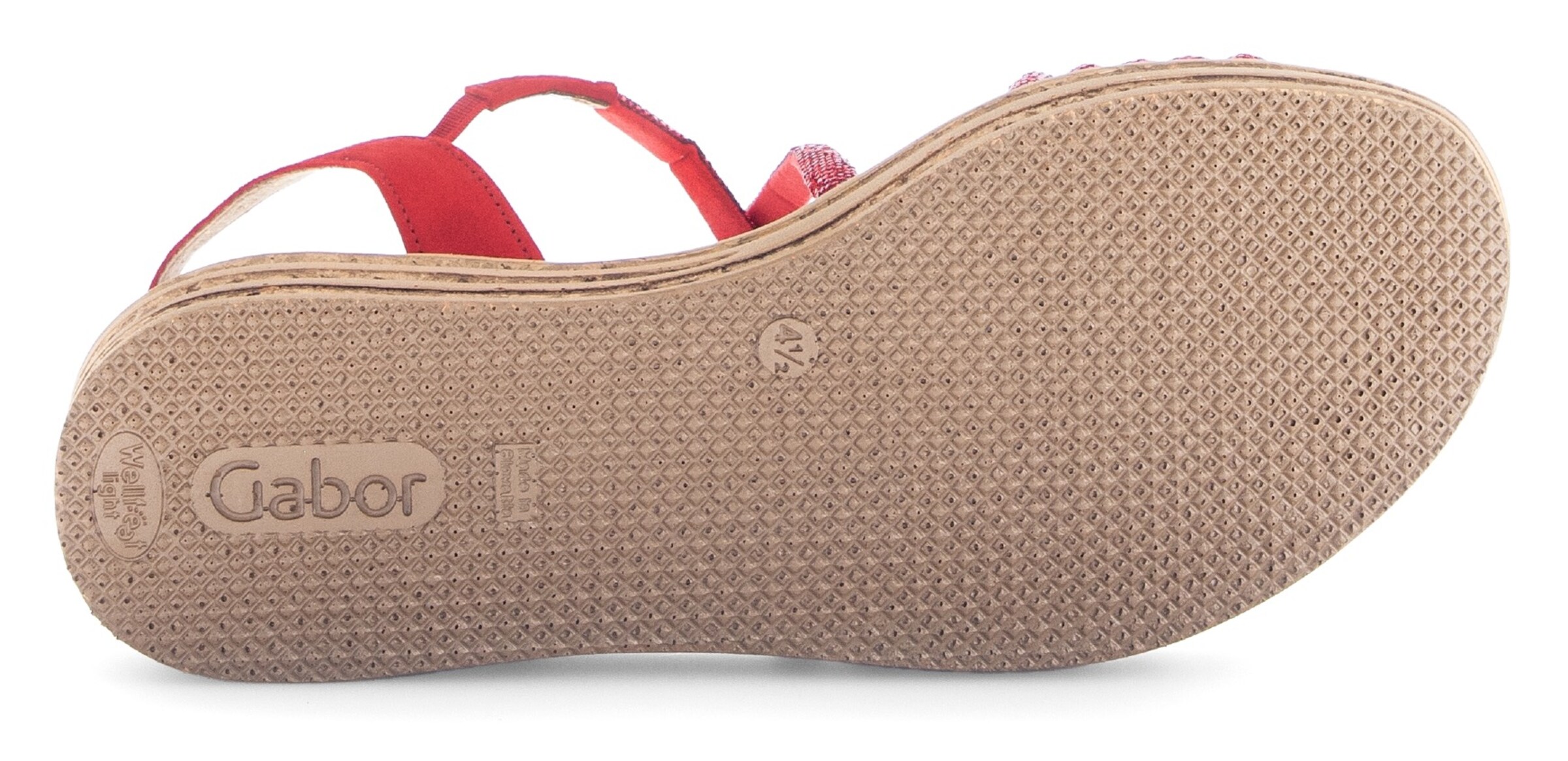 GABOR Sandals in Red