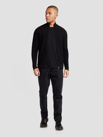 SELECTED Gebreid vest 'SLHROSS' in Zwart