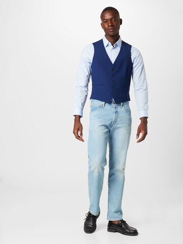 BURTON MENSWEAR LONDON Gilet in Blauw