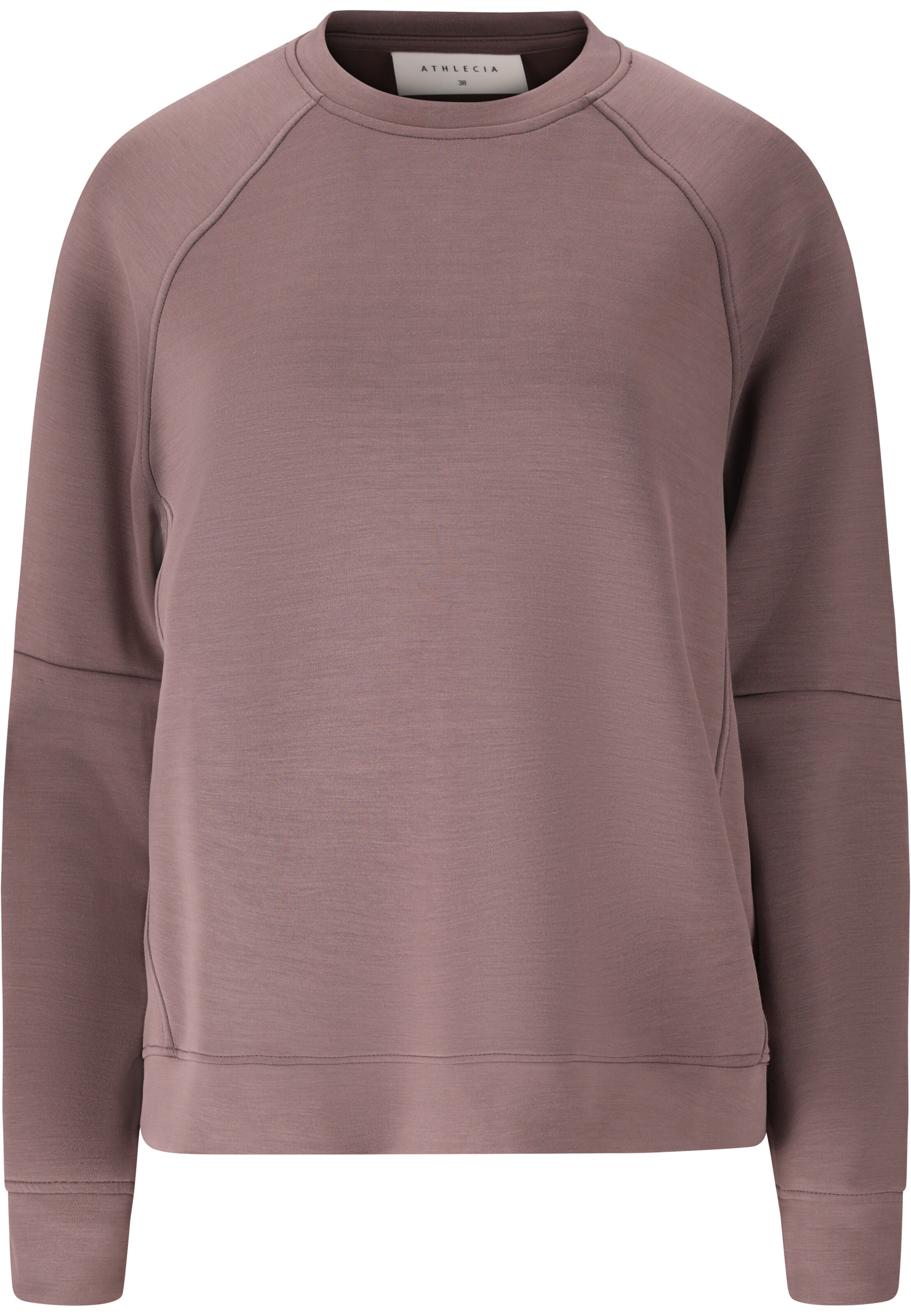 Athlecia Sweatshirt 'Jacey' in Braun: Vorderseite