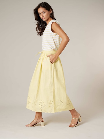 Jupe 'INATA' Deeluxe en jaune