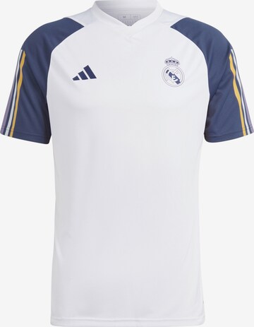 ADIDAS PERFORMANCE Jersey 'Real Madrid Tiro 23' in White: front