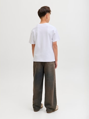 Jack & Jones Junior - Pierna ancha Vaquero 'JJIDAVE JJORIGINAL' en azul