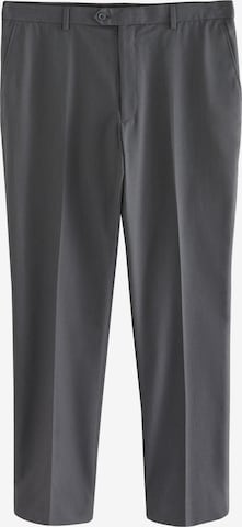 Next Trousers with creases in Grey: front