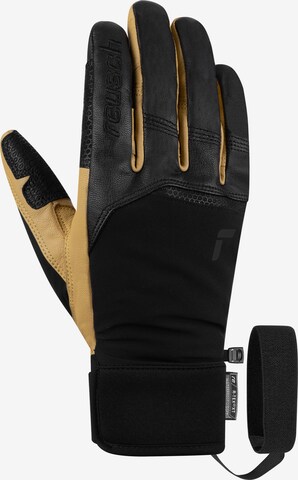 REUSCH Athletic Gloves in Brown