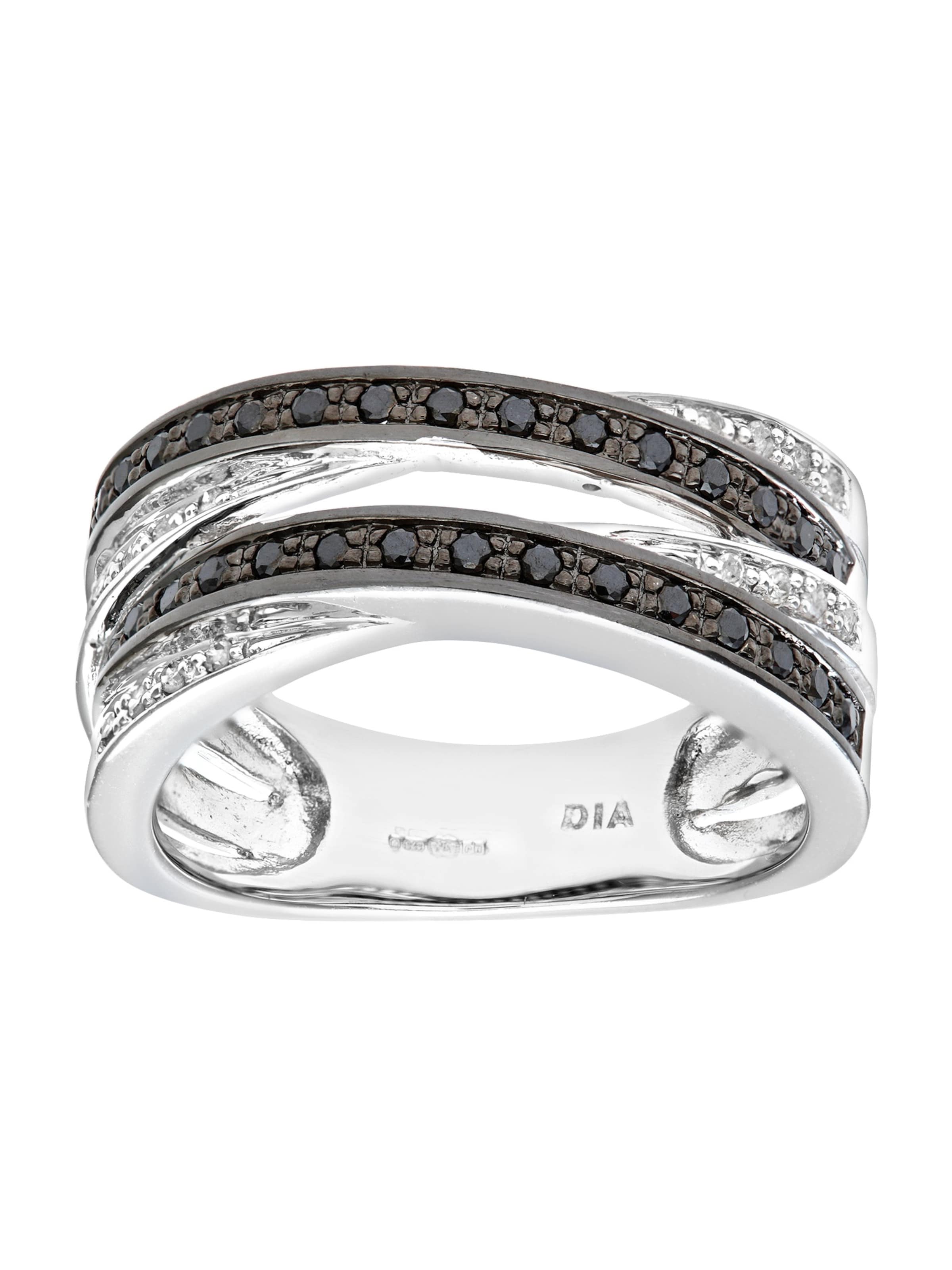 DIAMANT LETERNEL Ring in Silver: front