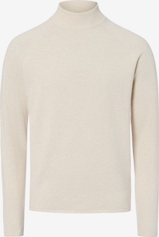 Nils Sundström Pullover in Beige: Vorderseite