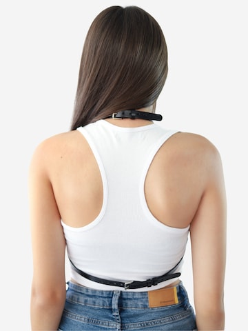 Haute Cuir Belt 'Rhoia' in Black