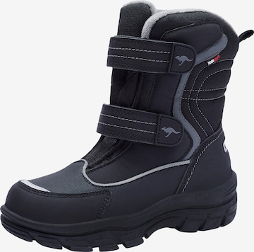 KangaROOS Snow Boots ' K LENO RTX' in Blue: front