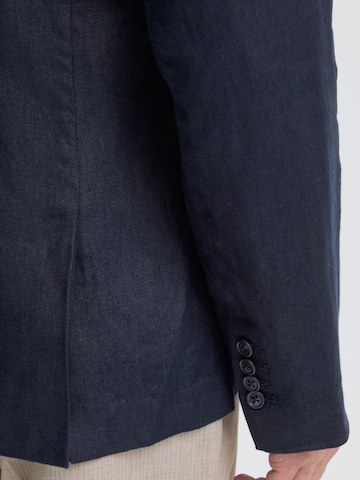 Coupe regular Veste de costume ' CFTorup Linen ' Casual Friday en bleu