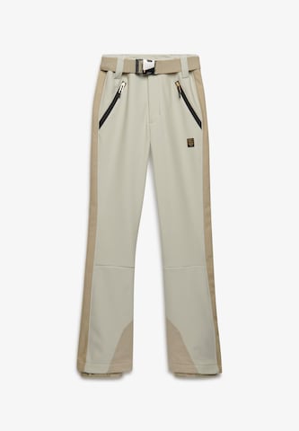 Coupe slim Pantalon de sport 'Luxe' Superdry & Co en beige