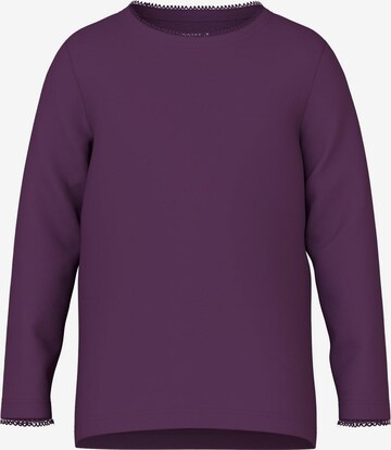 T-Shirt NAME IT en violet : devant