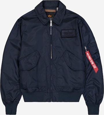 ALPHA INDUSTRIES Between-Season Jacket in Blue: front