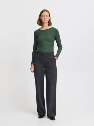 b.young - Camisa 'Papilone' em verde