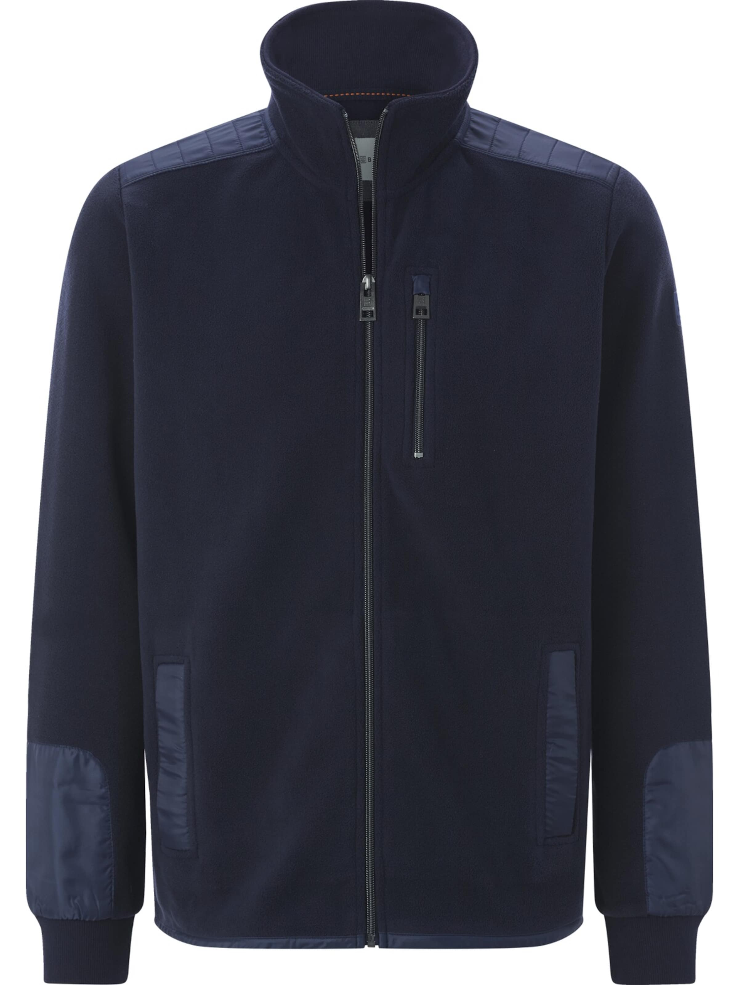 BABISTA Fleece Jacket 'Lomario' in Blue: front