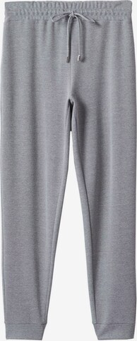 MANGO Kalhoty – šedá: přední strana