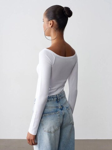 Shirtbody Dilvin en blanc