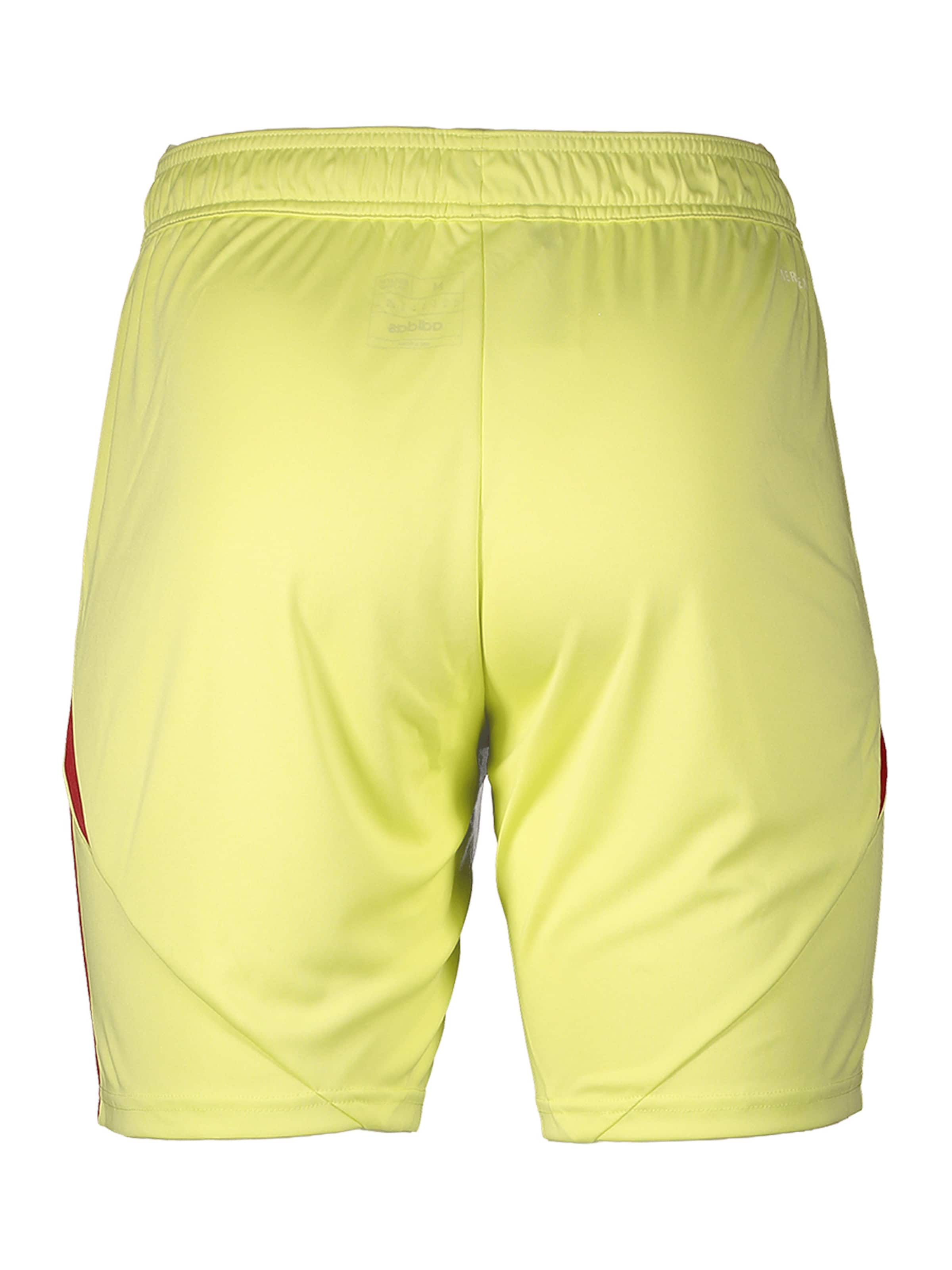 ADIDAS PERFORMANCE Slimfit Sportnadrágok - sárga