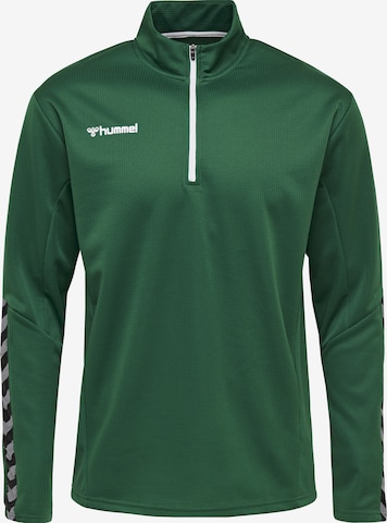 Hummel Functioneel shirt in Groen: voorkant