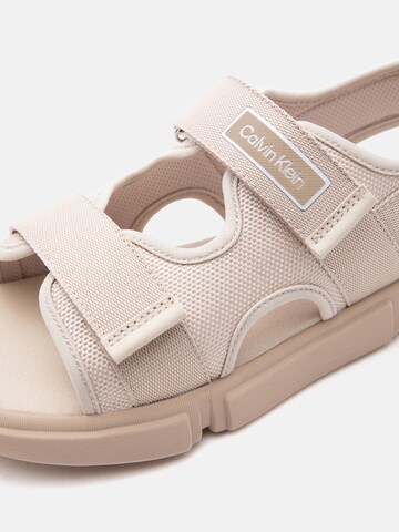 Chaussures ouvertes 'WYATT' Calvin Klein Jeans en beige
