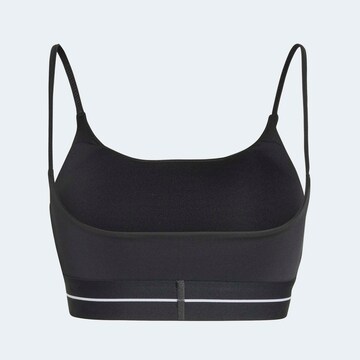 ADIDAS PERFORMANCE Bustier Sport-BH in Schwarz