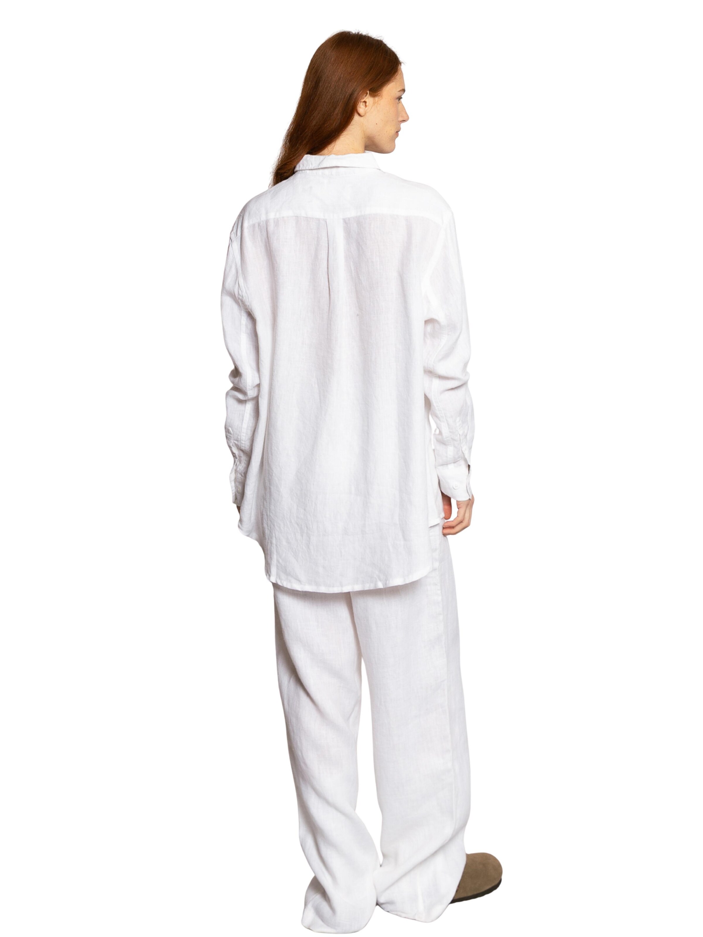 Wide Leg Pantalon 'AIME' LDB en blanc