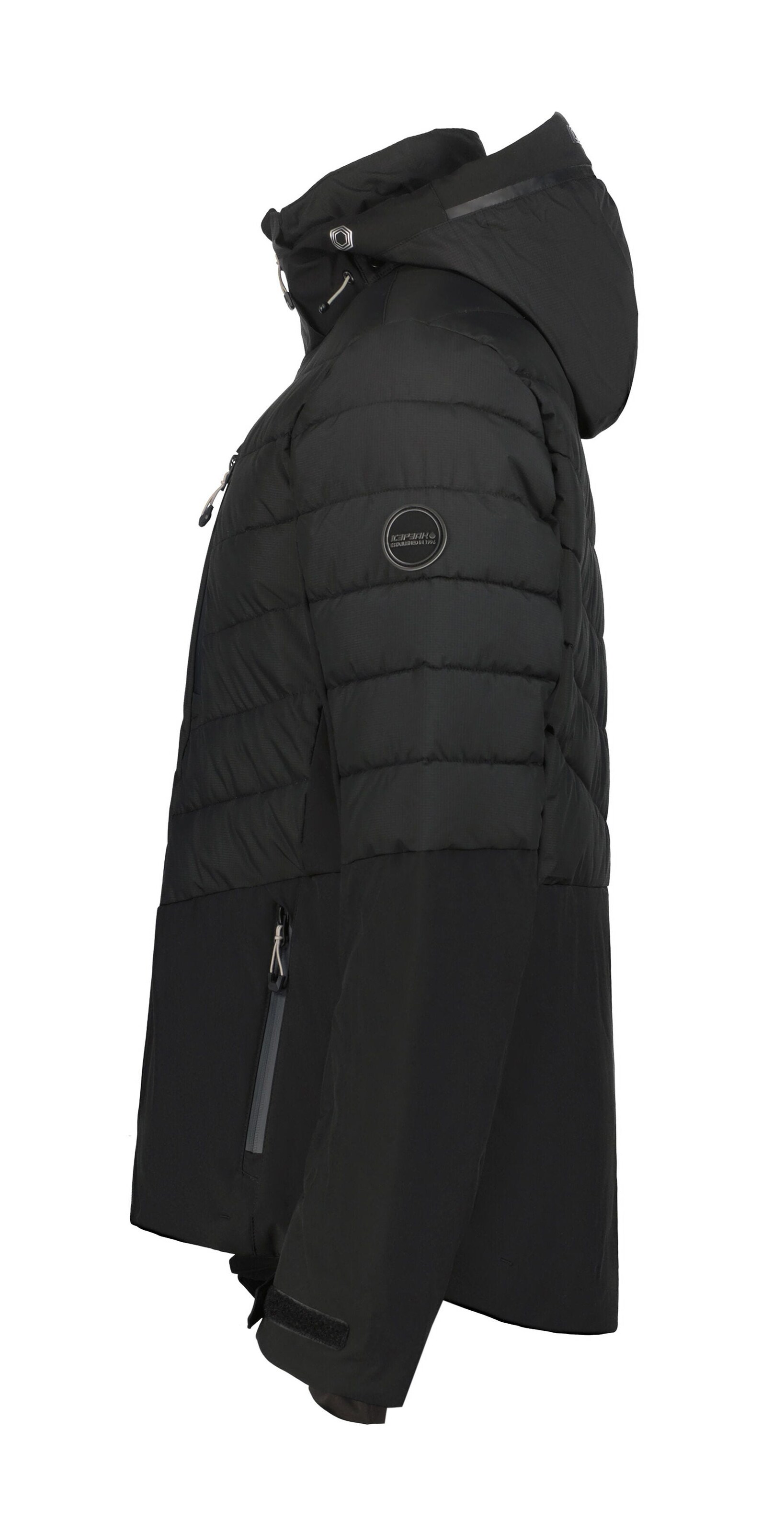 ICEPEAK Athletic Jacket in Black