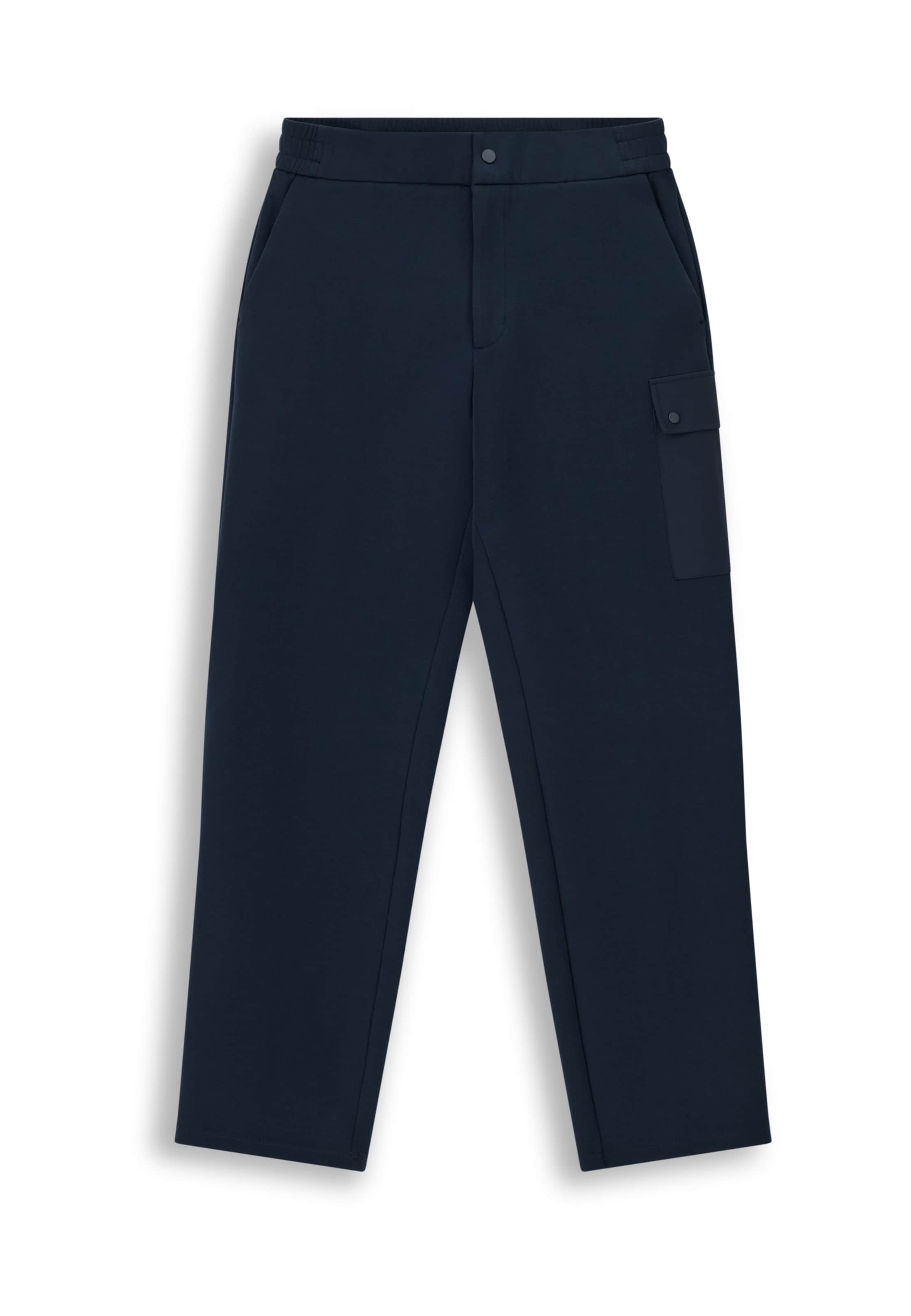 Pantalon chino Boggi Milano en bleu : devant