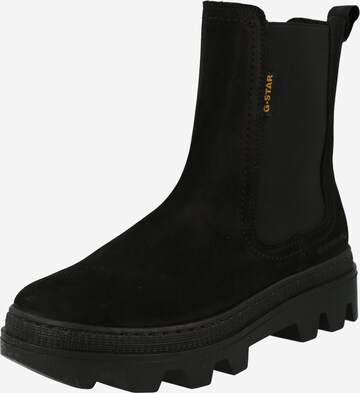 G-Star RAW Chelsea boots 'Noxer' in Zwart: voorkant