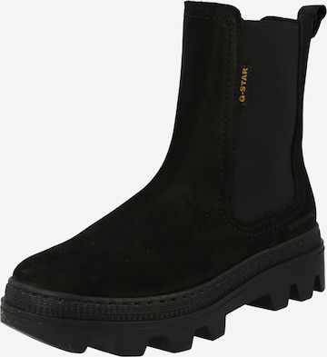 G-Star RAW Chelsea Boots 'Noxer' in Black: front
