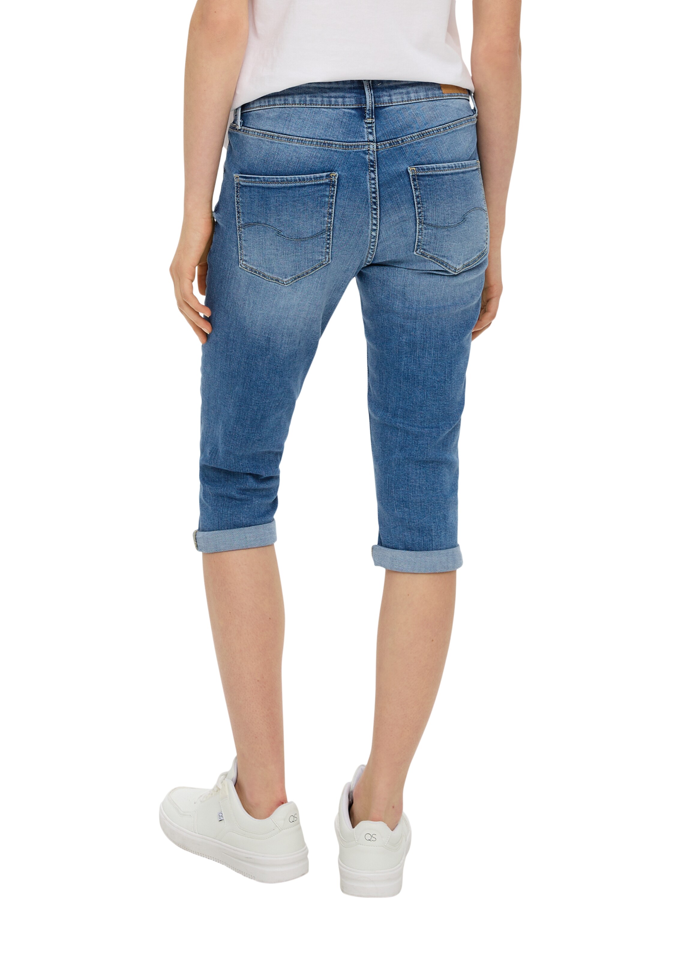 QS Slimfit Jeans 'Catie' in Blau