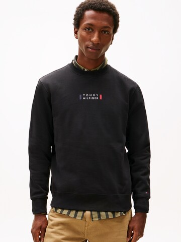 Sweat-shirt TOMMY HILFIGER en noir : devant