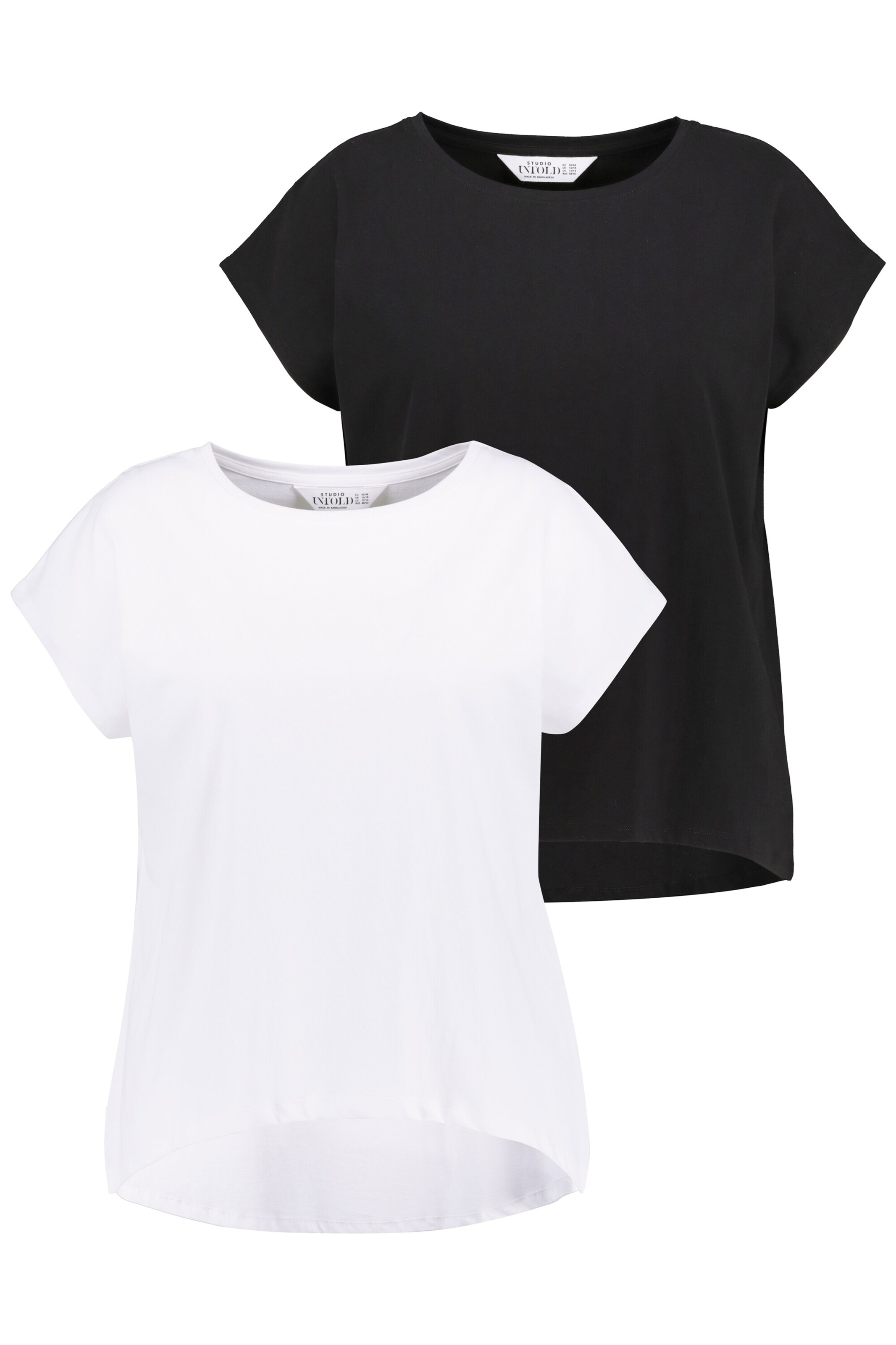 Studio Untold Shirt in Black: front