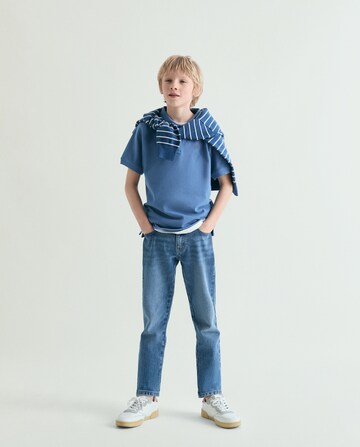 Scalpers Тениска в синьо: отпред