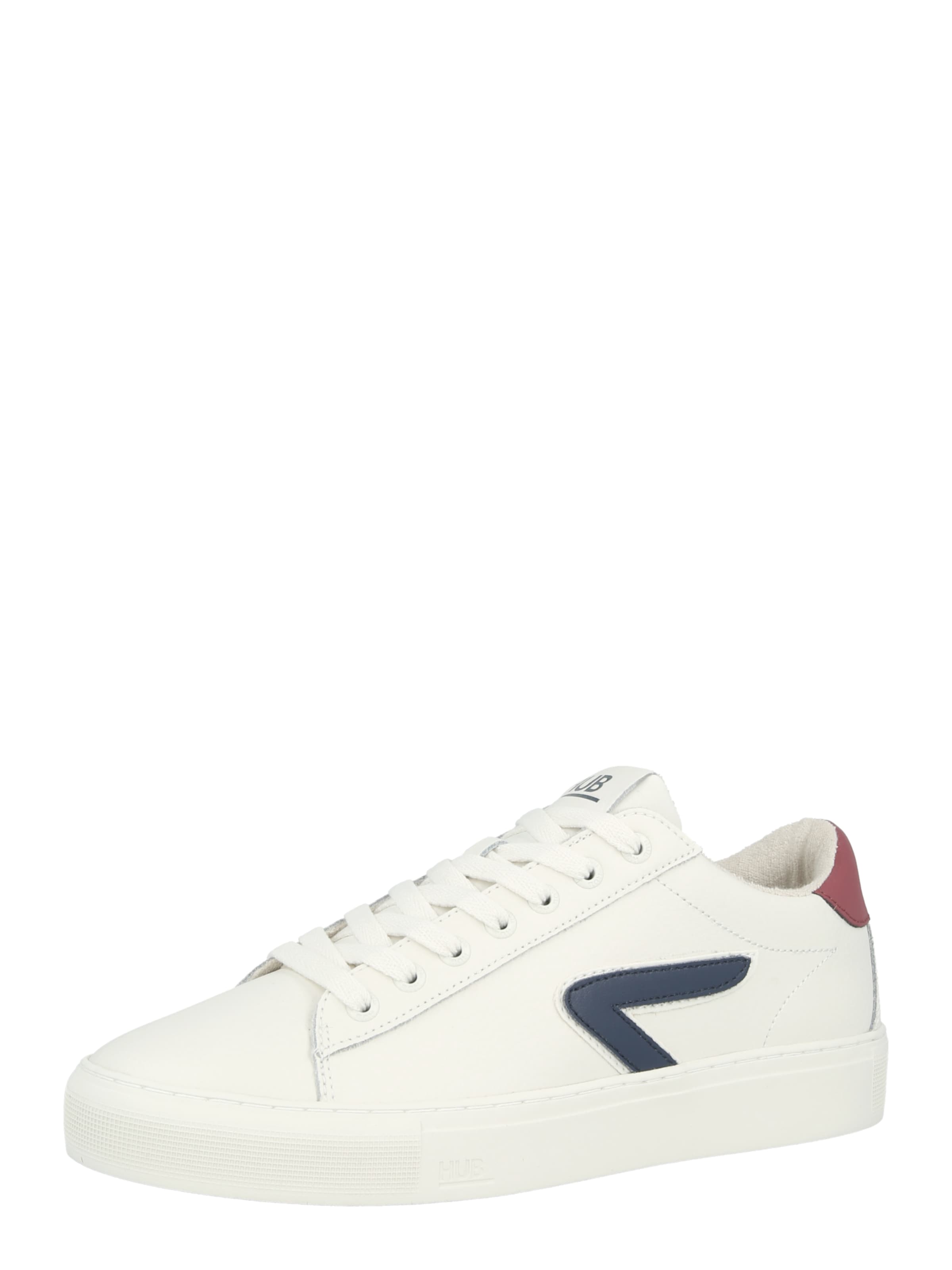 HUB Sneakers 'Hook' in White: front