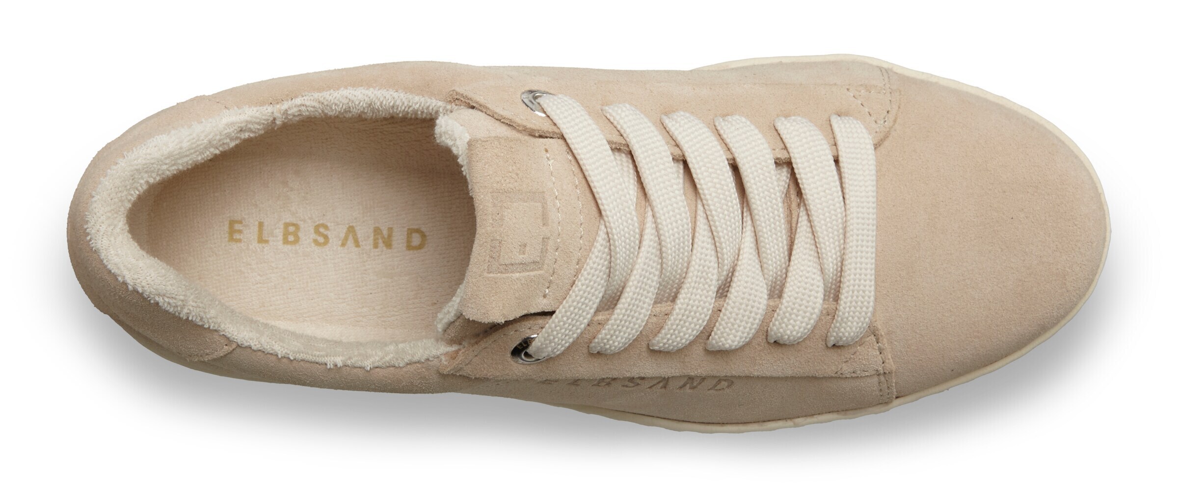 Sneaker bassa di Elbsand in beige