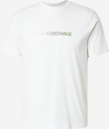 ARMANI EXCHANGE Tričko - Biela: predná strana