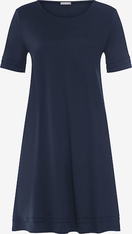 Hanro Nachthemd 'Pilar' in Blauw: voorkant