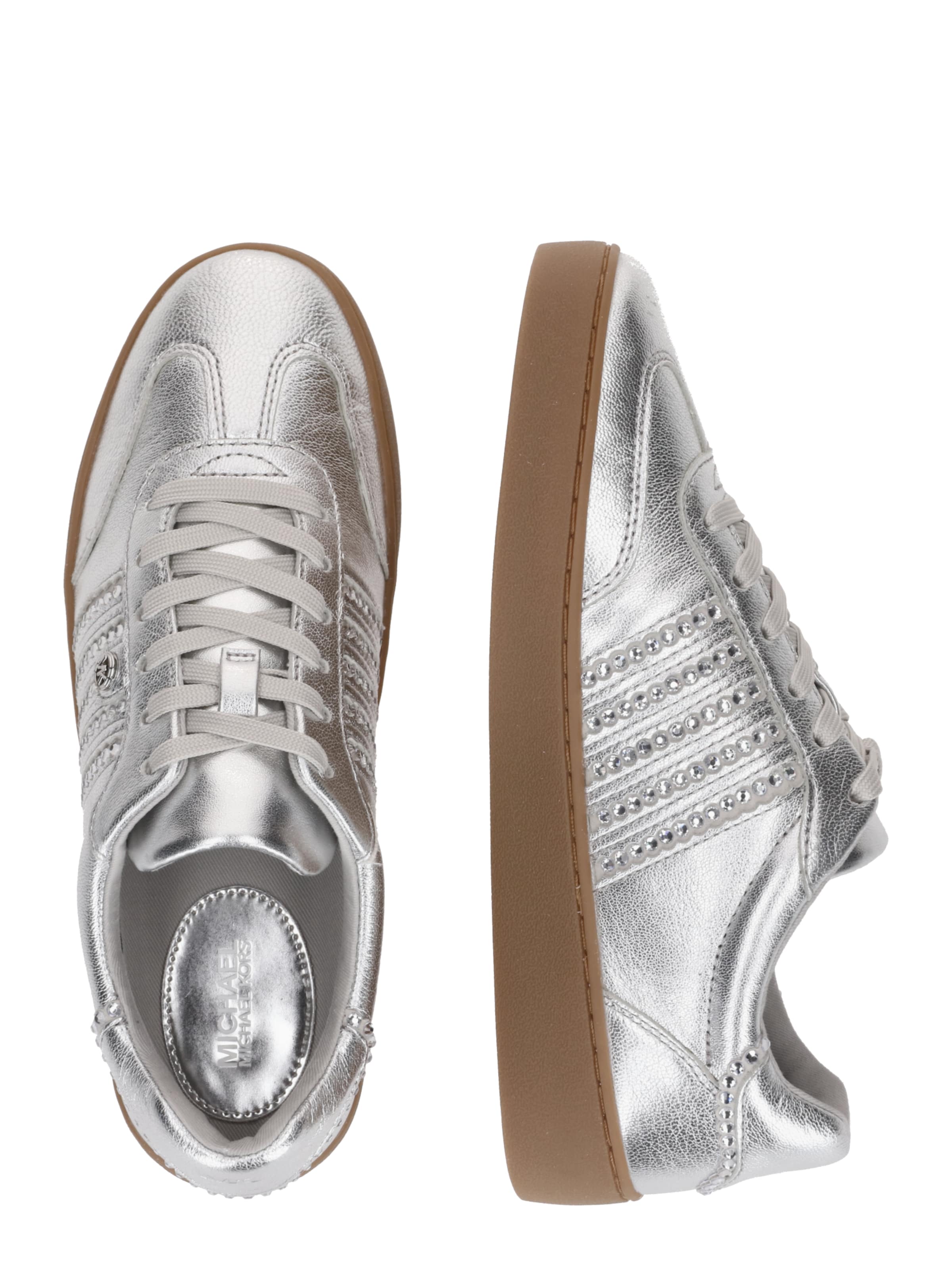 MICHAEL Michael Kors Nizke superge 'SCOTTY' | srebrna barva