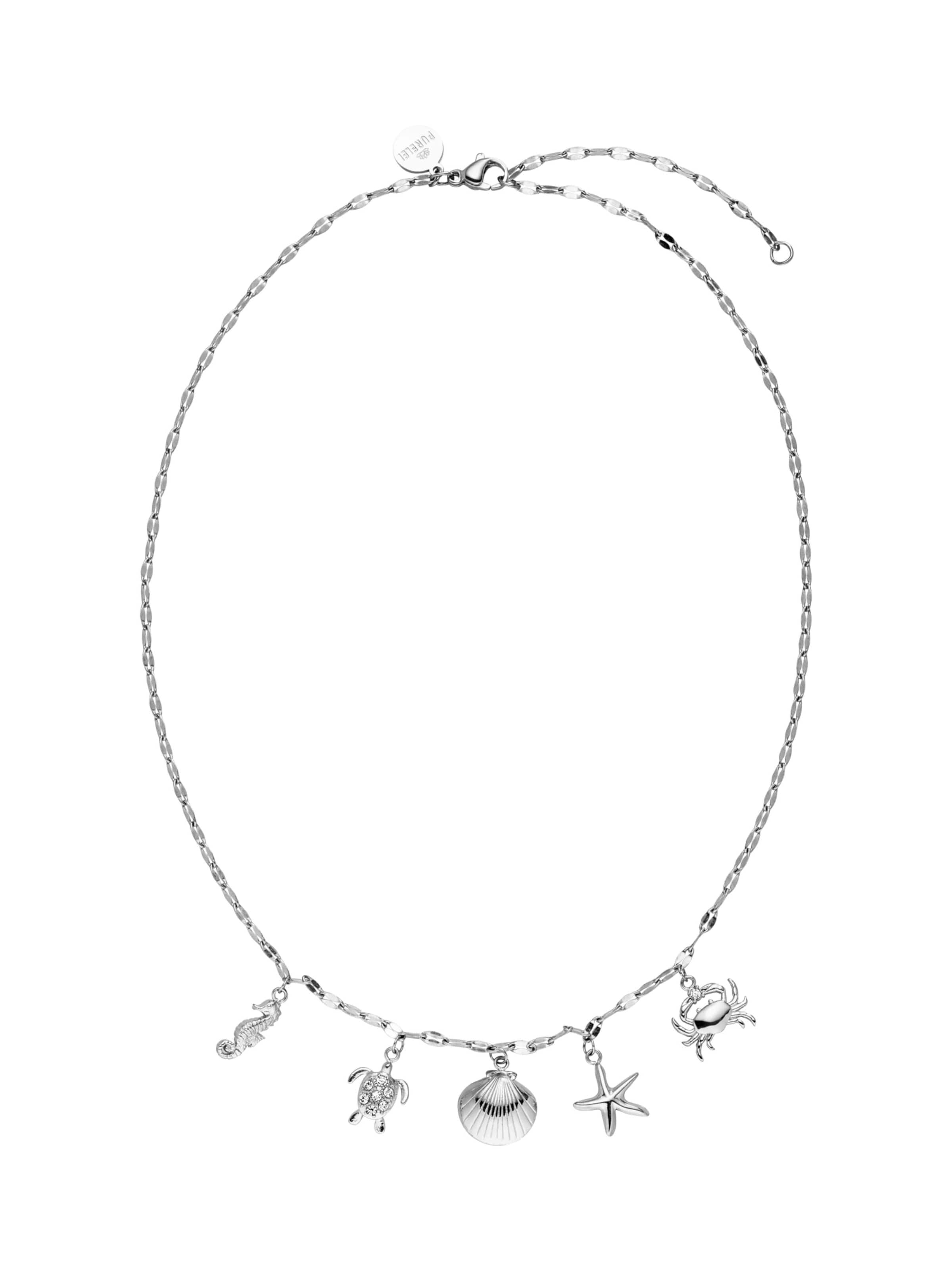 Chaîne 'Underwater World' PURELEI en argent : devant
