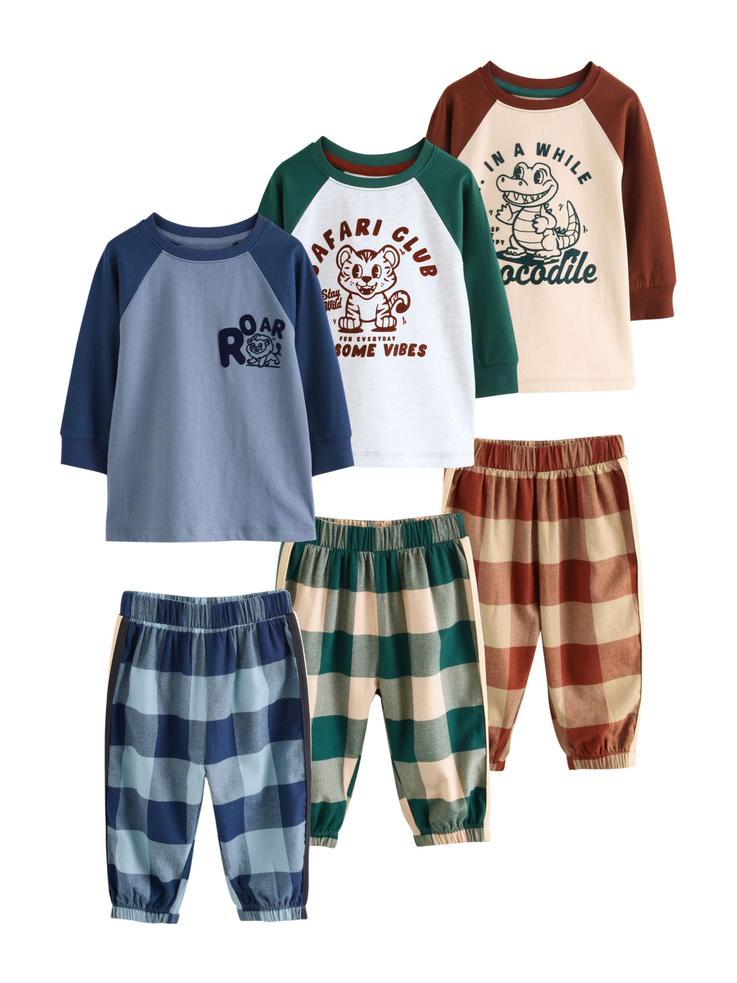 Next - Pijama em mistura de cores: frente